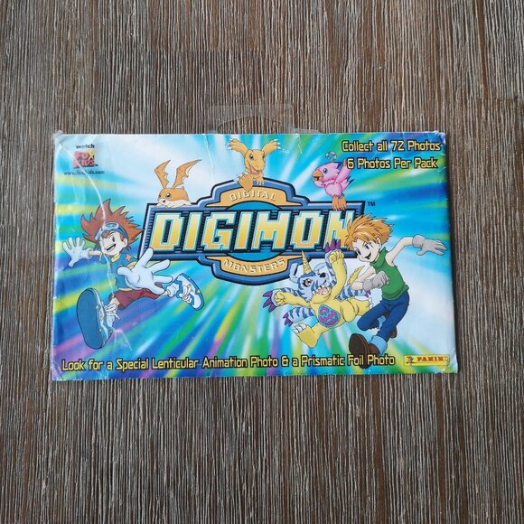 RARE 2000 Digimon Photo Pack by Panini - Picture 3 of 6